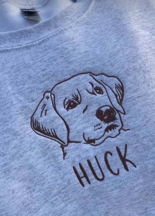 Custom Sweatshirt w/pet